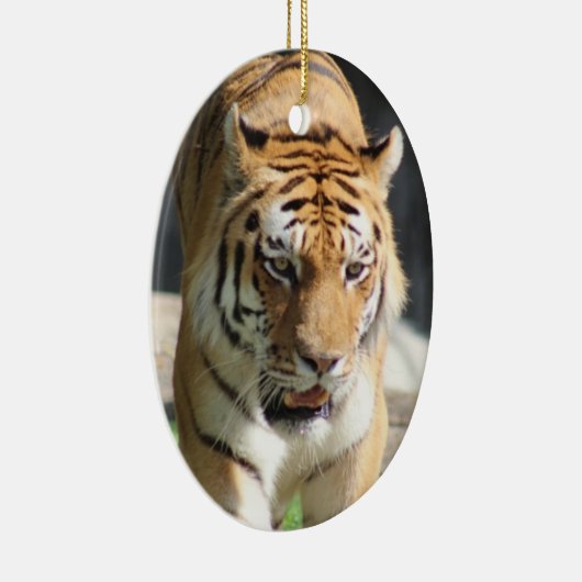 Tigerornament Keramik Ornament (Rechts)