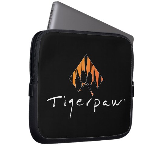 Tigerpaw Laptop-Hülse Laptopschutzhülle (Vorne Rechts)