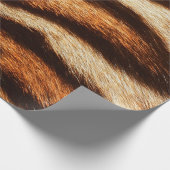 Tigerpelzstruktur Geschenkpapier (Ecke)
