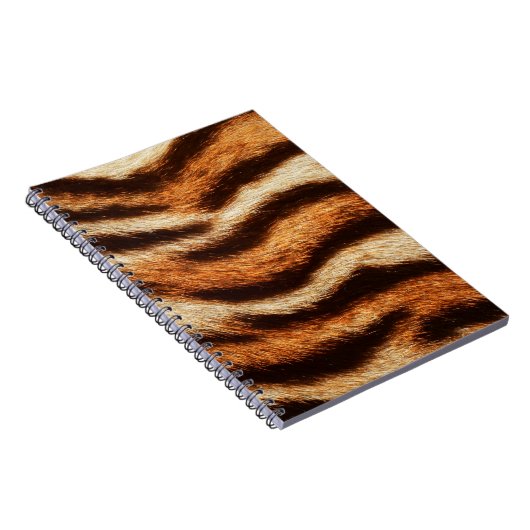 Tigerpelzstruktur Notizblock (Rechte Seite)