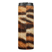 Tigerpelzstruktur Thermosbecher (Rückseite)
