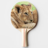 Tigerpingpaddel Tischtennis Schläger (Rückseite)