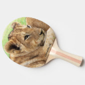 Tigerpingpaddel Tischtennis Schläger (Seitenansicht)