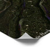 Tigerpixie Fairy Tiger Fantasy Cat Art Print Poster (Ecke)