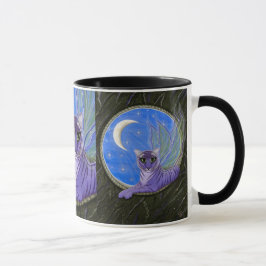 Tigerpixie feenhafter Tiger-lila Tasse