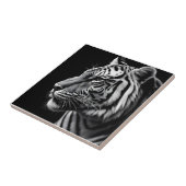 Tigerportrait Fliese (Seite)