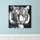 Tigerportrait Leinwanddruck (Insitu (Holzboden))
