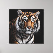 Tigerportrait Leinwanddruck (Vorderseite)