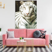 Tigerportrait Leinwanddruck (Insitu (Wohnzimmer))