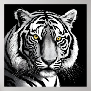 Tigerportrait Poster
