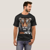 Tigerportrait T-Shirt (Vorne ganz)