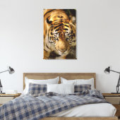 Tigerporträt Leinwanddruck (Insitu (Schlafzimmer))