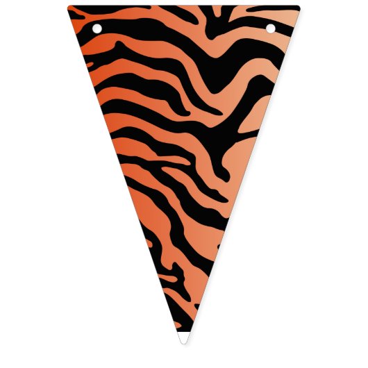 Tigerprint Wimpelkette (Erste Fahne)