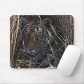 Tigerreklines in Großgras Mousepad (Mit Mouse)