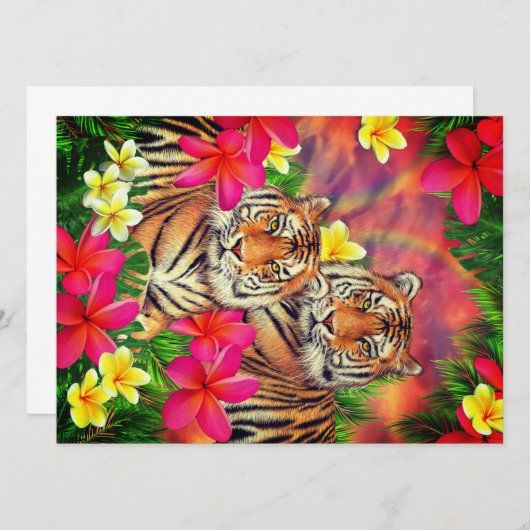 tiGERRerr Einladung (Vorne/Hinten)