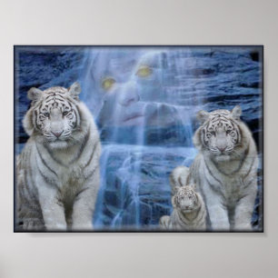 Tigerrückzug Poster