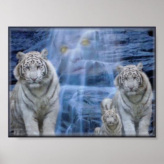 Tigerrückzug Poster (Vorne)