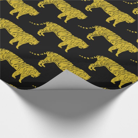 Tigers    ArtWrapping Paper Geschenkpapier (Ecke)