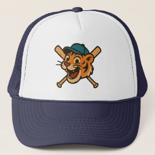 Tigers Baseball Sport Mutter Vater Geschenke Lusti Truckerkappe