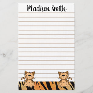 Tigers Briefpapier