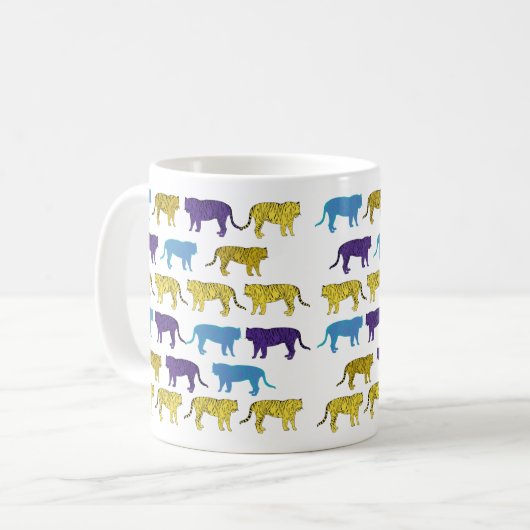 Tigers Coffee Tasse (Vorderseite Links)