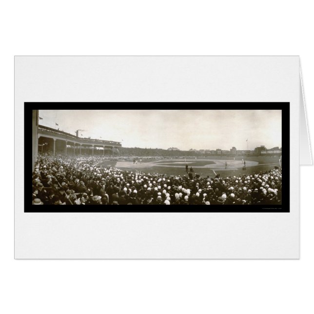 Tigers Cubs Series Foto 1907 (Vorderseite (Horizontal))