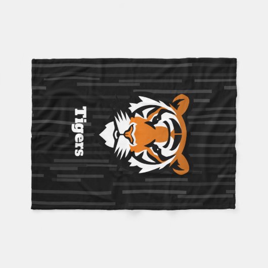 Tigers Custom Fleecedecke (Vorderseite (Horizontal))