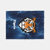 Tigers Custom Fleecedecke (Vorderseite (Horizontal))