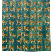 Tigers Duschvorhang (Vorderseite)