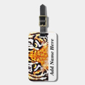 TIGER'S EYE #2_ GEPÄCKANHÄNGER (Vorderseite vertikal)