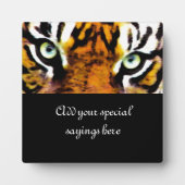 TIGER'S EYE FOTOPLATTE (Vorderseite)