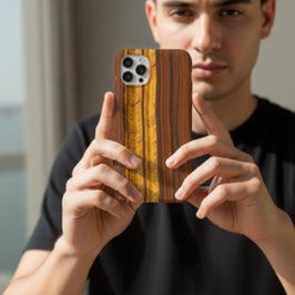 Tiger's Eye Gemstone Case-Mate iPhone Hülle