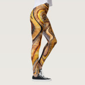 Tiger's eye gemstone leggings (Rechts)