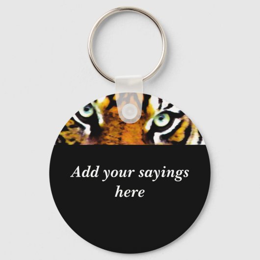 TIGER'S EYE SCHLÜSSELANHÄNGER (Vorderseite)