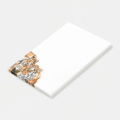 Tigers Family Liebe Post-it Klebezettel (angewinkelt)