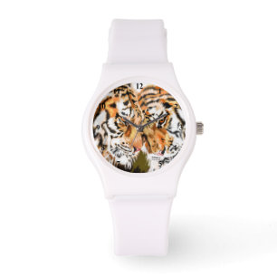 Tigers Family Watch Geschenk Armbanduhr