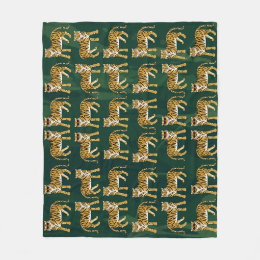 Tigers Fleece Blanket (Vorderseite)