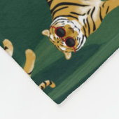 Tigers Fleece Blanket (Ecke)