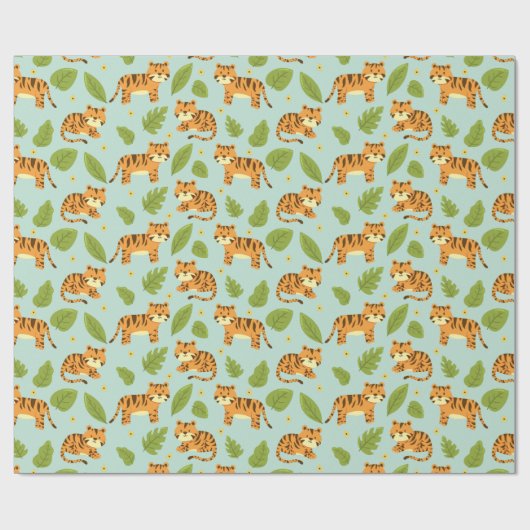 Tigers Geschenkpapier (Flach)