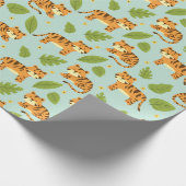 Tigers Geschenkpapier (Ecke)