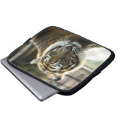 Tiger's Grace Laptopschutzhülle (Vorne Knopf)