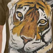 Tigers großes glückliches Gesicht Multimedial T-Shirt
