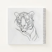 Tigers Hauptrolle Notizblock (Rückseite)