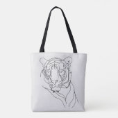 Tigers Hauptrolle Tasche (Rückseite)
