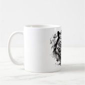 Tigers Head auf einer Kaffee-Tasse Sammler Set Kaffeetasse (Links)