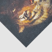Tiger's Head Gemälde von Abbott Handerson Thayer Seidenpapier (Ausschnitt)