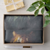 Tiger's Head Gemälde von Abbott Handerson Thayer Seidenpapier (Geschenk)