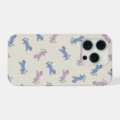Tigers in der Creme iPhone Hülle (Rückseite (Horizontal))