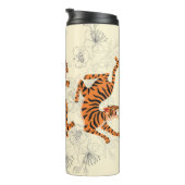 Tigers japanischer Art Style Thermosbecher (Nach rechts gedreht)