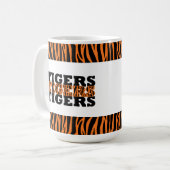 TIGERS KAFFEE TEA TASSE (Vorderseite Links)